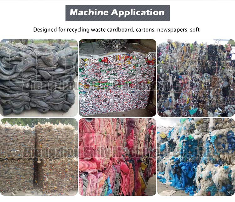 Plastic Baling Machine application Plastic Baling Machine application
