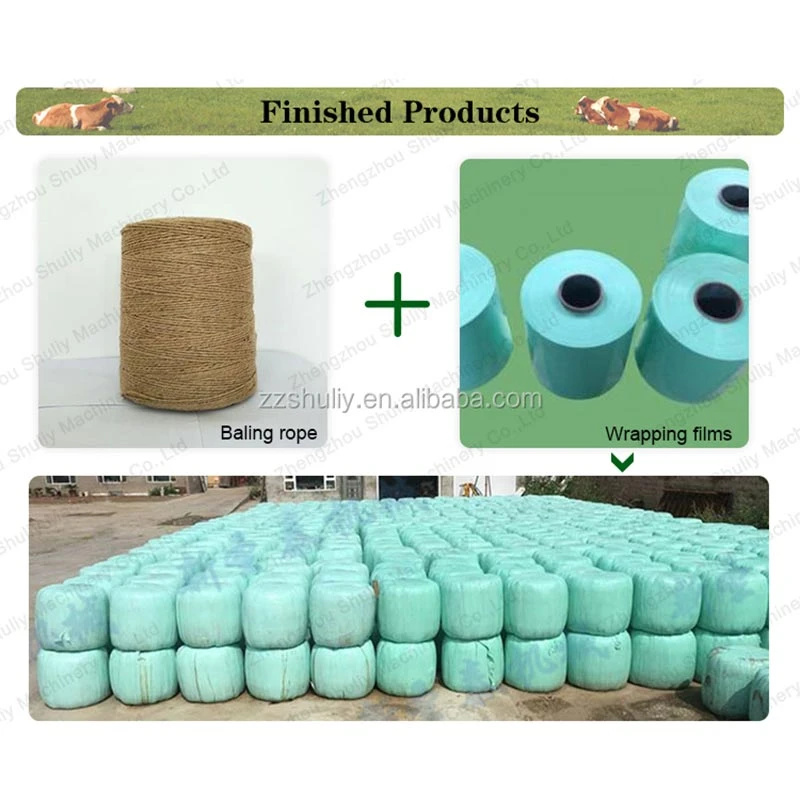 Silage Baler And Wrapper Machine Silage Baler And Wrapper Machine