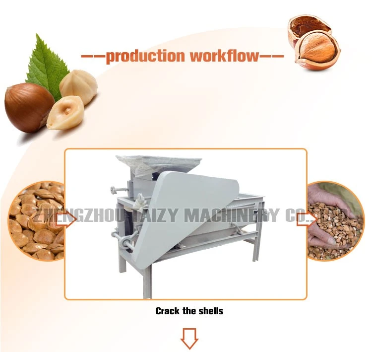 Almond shelling machine Almond shelling machine