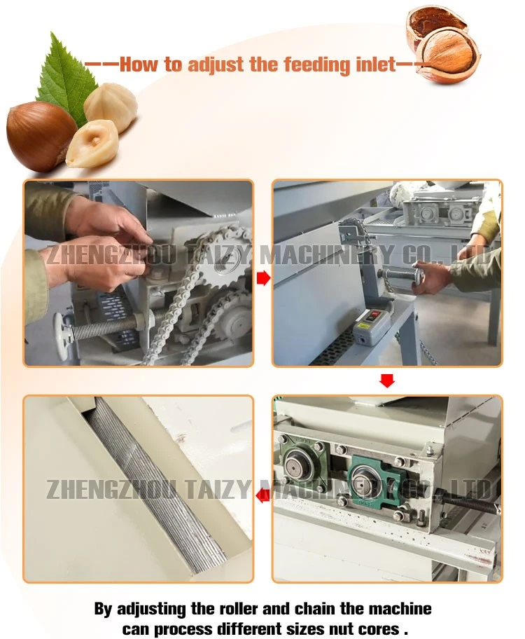 Almond shelling machine Almond shelling machine