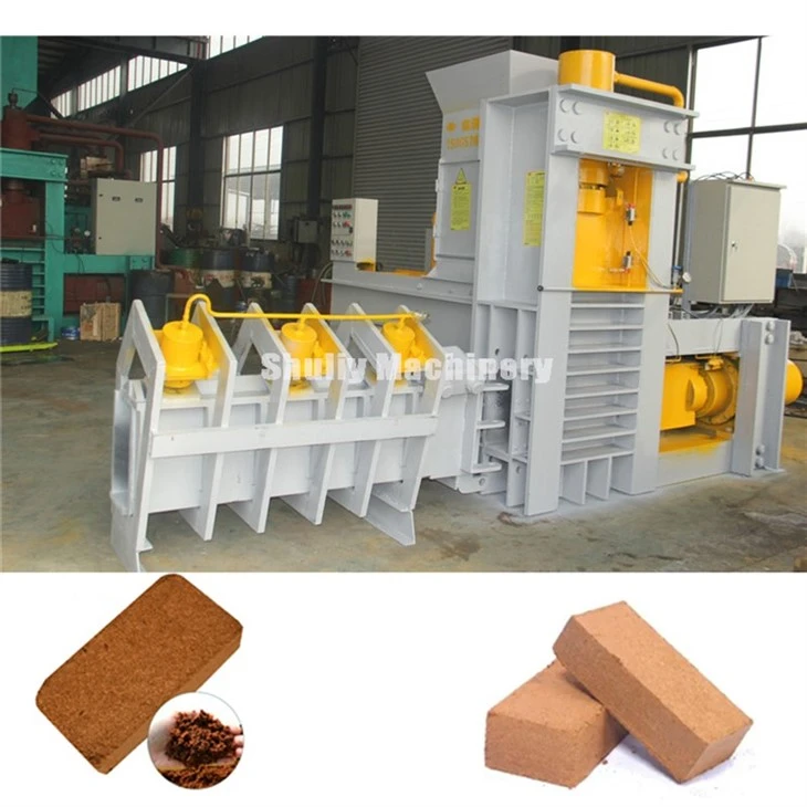 Coco Peat Block Machine