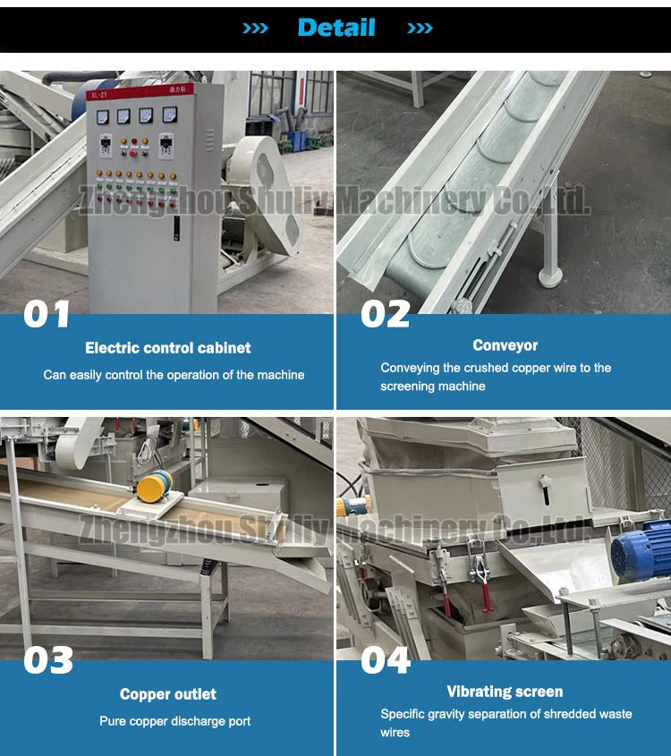 Copper wire separator Copper wire separator