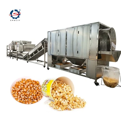 Trealamh Déantúsaíochta Popcorn