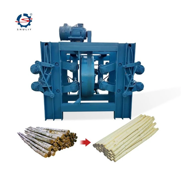 Wood log peeling machine1